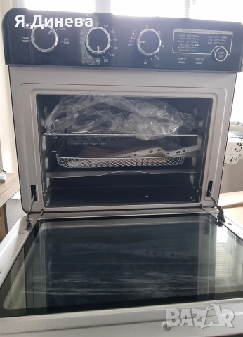 Фурна с горещ въздух Klarstein 34L, снимка 3 - Печки, фурни - 53593619