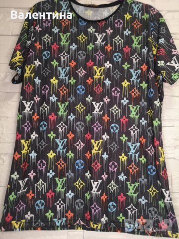 LV Мъжка, дамска тениска Louis Vuitton, XXL, снимка 4 - Тениски - 38038396