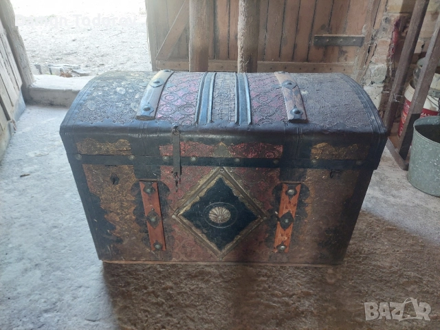 Чакрък, Старинен Сандък, Корито от дялан камък, снимка 3 - Антикварни и старинни предмети - 51482226