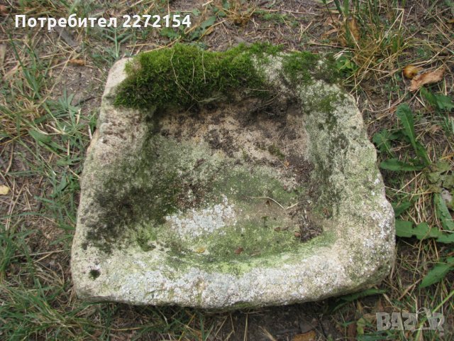 Елашник каменно корито поилник, снимка 1 - Антикварни и старинни предмети - 33597963