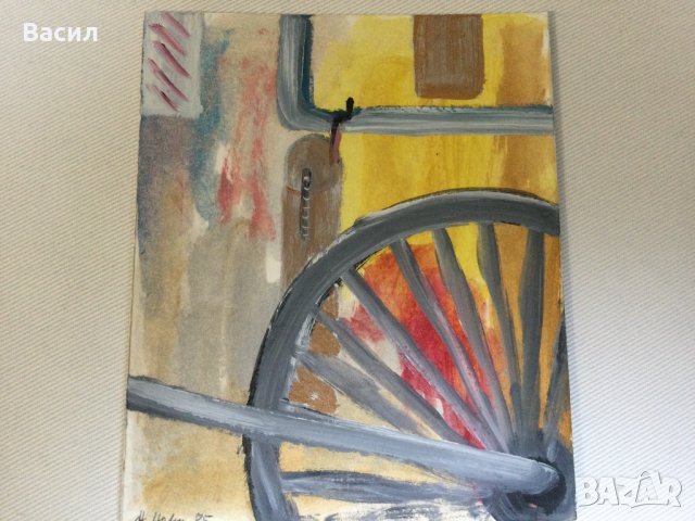 Картина акварел, снимка 2 - Картини - 43424896