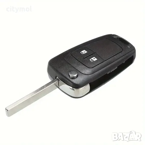 Кутийка за ключ с 2 бутона за OPEL/Vauxhall  Astra, Zafira, Insignia, заготовка/острие за ключ, снимка 2 - Аксесоари и консумативи - 48428978