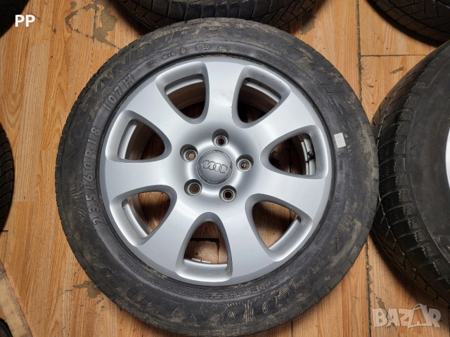 джанти 18" 5х130 Audi Q7 / Ауди Кю7 оригинални, снимка 3 - Гуми и джанти - 52949671
