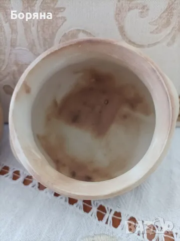 Керамичен комплект от захарница и латиера , снимка 4 - Други - 49673561