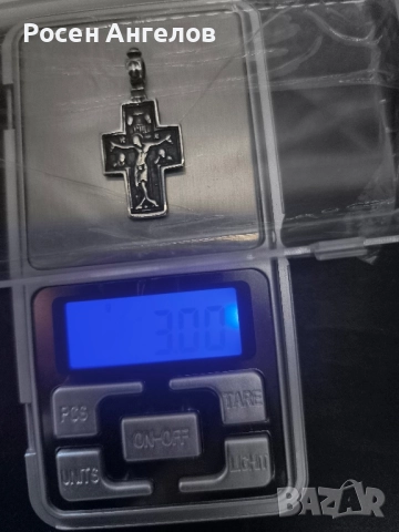 Кръст Исус Христос , снимка 3 - Колиета, медальони, синджири - 52378487