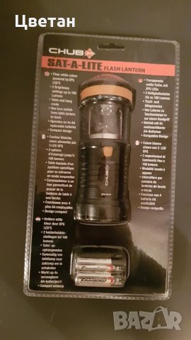 Лампа Chub SAT-A-LITE Flash Lantern, снимка 3 - Такъми - 28403345