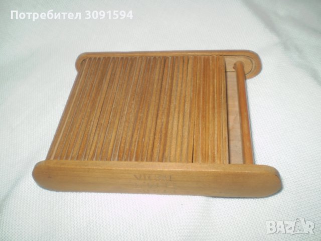 Малка дървена  кутия секретер Индиа, снимка 4 - Колекции - 37752236