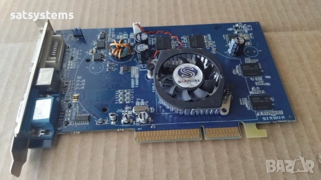 Видео карта ATi Radeon Sapphire R9550 256MB GDDR2 128bit AGP, снимка 5 - Видеокарти - 51794841