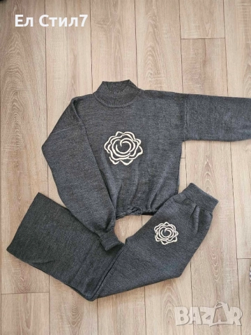 ❣️#Дамски #комплект #плетиво Стандартен размер 46лв/23.52 € еконт , снимка 4 - Комплекти - 52344997