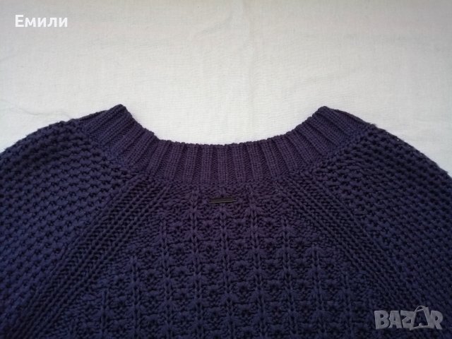 Calvin Klein оригинален дамски пуловер в тъмнолилав цвят р-р M, снимка 12 - Блузи с дълъг ръкав и пуловери - 43642257