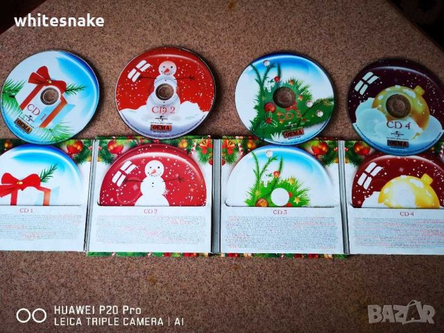 Merry Christmas set box of 4 original CD 2011