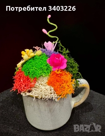 Аранжировки със скандинавски мъх, снимка 5 - Декорация за дома - 52953726