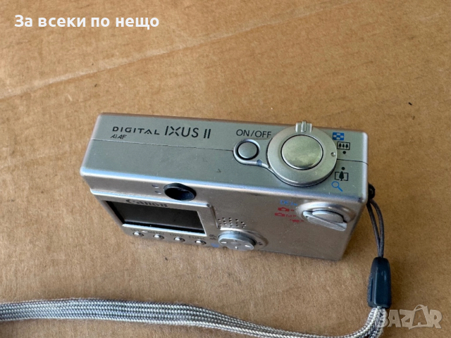 Цифров фотоапарат Canon Digital IXUS II (2003г.), снимка 5 - Фотоапарати - 52449179