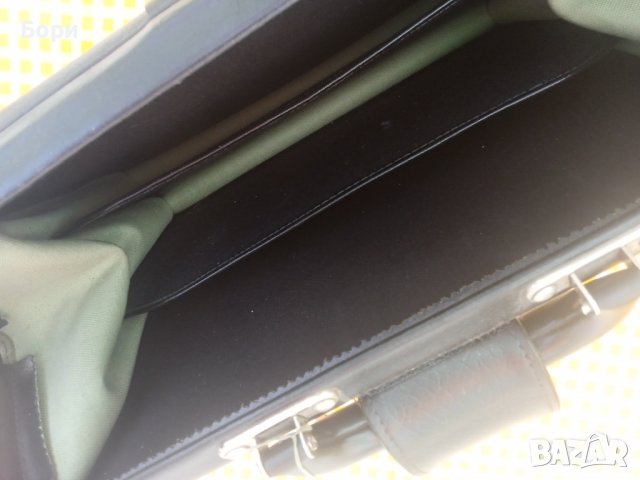 Стара чанта естествена кожа неизползвана, снимка 5 - Антикварни и старинни предмети - 36688735