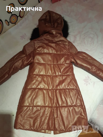 Детско яке от естествена кожа, снимка 5 - Детски якета и елеци - 36377310