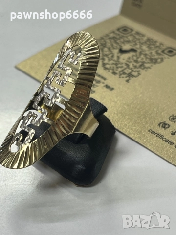 Златен пръстен 14К, снимка 3 - Пръстени - 52927920