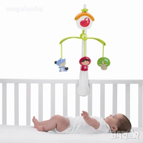 Chicco - Музикална въртележка 2 в 1 *Червената шапчица*, снимка 2 - Музикални играчки - 51860799