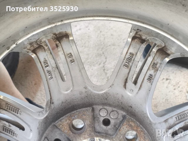Оригинални джанти за BMW стил 194 М пакет 225/45/17, снимка 6 - Гуми и джанти - 50651634