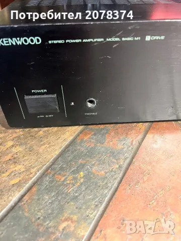 Kenwood Basic M1 усилвател ,крайно стъпало, снимка 3 - Ресийвъри, усилватели, смесителни пултове - 49141179
