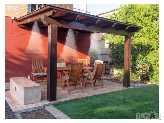 НОВИ! Водна мъгла 10м - система за напояване 2в1 Parkside