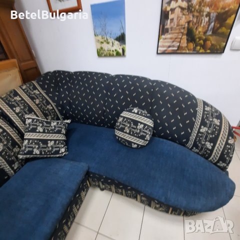 Ъглов диван с функция спане и ракла, снимка 4 - Дивани и мека мебел - 43584533