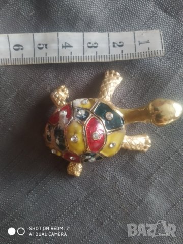 метална кутийка за бижута-костенурка, снимка 2 - Декорация за дома - 37061979