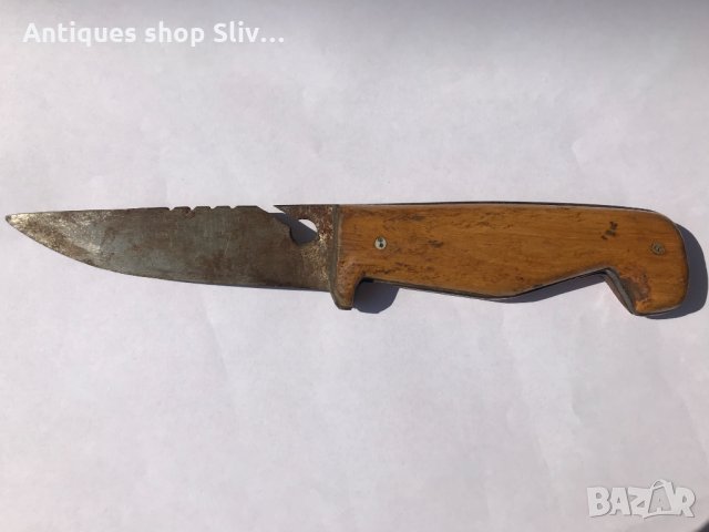 Стар нож ръчна изработка. № 0395, снимка 5 - Антикварни и старинни предмети - 33581998