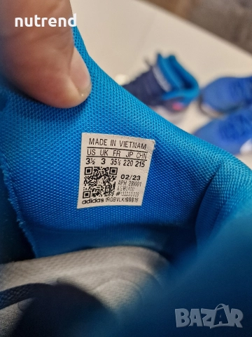 маратонки adidas / номер 35.5 / адидас / дртски маратонки / баскетболни, снимка 3 - Детски маратонки - 52889284