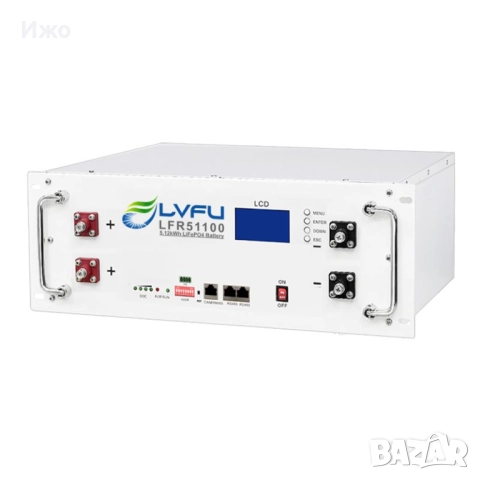 51,2v 100ah.5.2kWh LiFePO4 СОЛАРНА БАТЕРИЯ  2 броя