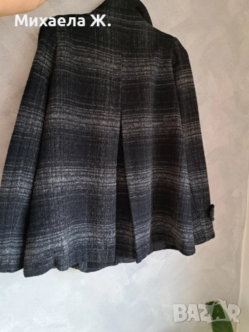 Вълнено палто Zara S размер , снимка 2 - Палта, манта - 52365315