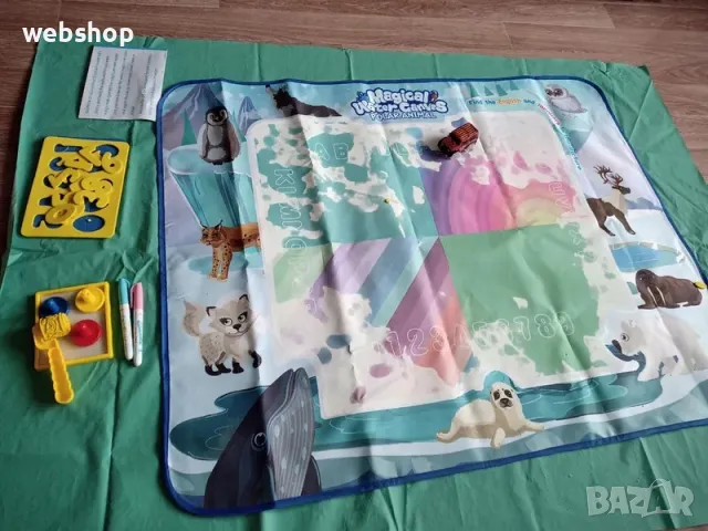 Магическа Детска Подложка тип килимче за рисуване с вода , снимка 5 - Образователни игри - 50185109
