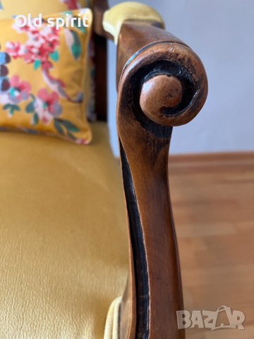 Антикварно кресло ТРАВИАТА, модел „Волтер“, снимка 8 - Антикварни и старинни предмети - 43355956