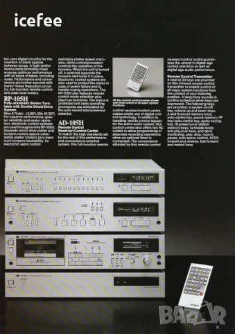 Sharp Optonica Remote Control Center AD-105