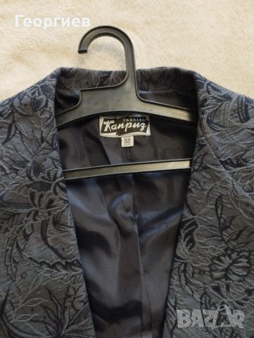 Дамско сако размер 52 от българска фирма Каприз., снимка 1 - Якета - 43423203