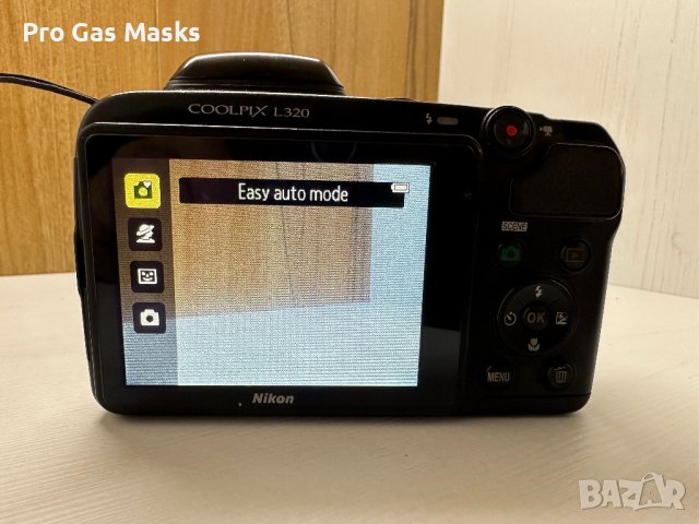 Професионален фотоапарат Nikon Coolpix L200 само за 200 лв. Перфектен с чанта и мемори карта. , снимка 3 - Фотоапарати - 43542520