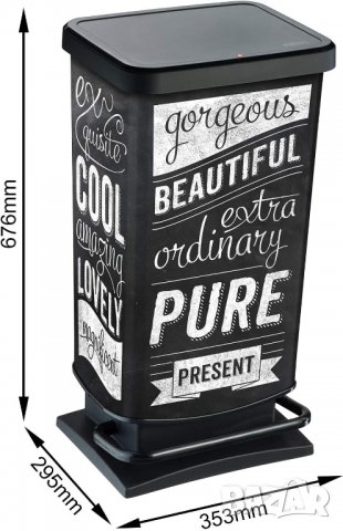 Rotho Paso Кош за Отпадъци , 40 л, снимка 3 - Други - 39959107