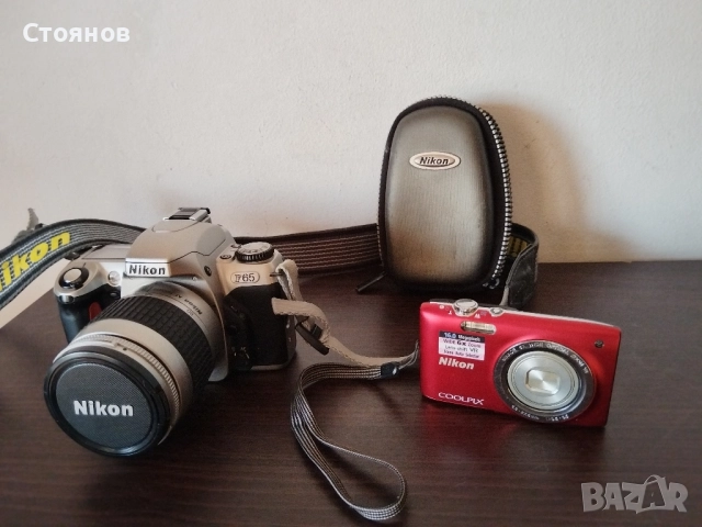 Камери Nikon F65, Nikon COOLPIX S2750 16MP Japan, снимка 17 - Фотоапарати - 47259368