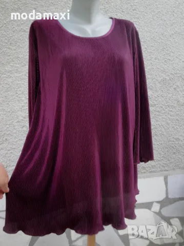 4XL Нова  туника фризе в бордо , снимка 1