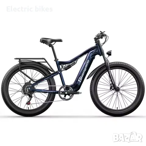 Електрически велосипед SHENGMILO MX03 Bafang 500W, 17.5Ah/48V, 26", снимка 2 - Велосипеди - 48323931