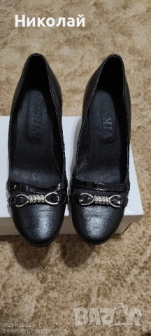 Дамски кожени обувки N34
