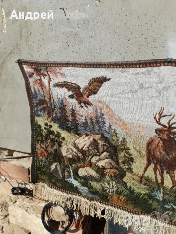 Старинен ковьор,покривка за стена #277, снимка 3 - Антикварни и старинни предмети - 47814746