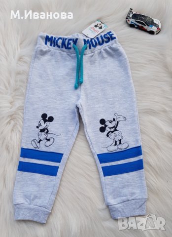 Долнище Мики Маус 12-18 месеца, снимка 4 - Панталони и долнища за бебе - 32979206