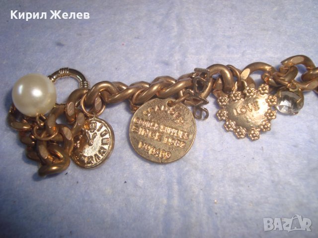 ПОЗЛАТЕНА АРТ ГРИВНА с МНОГО АРТ ВИСУЛКИ 28012, снимка 2 - Гривни - 37075873