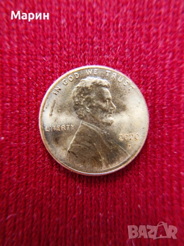 Линкълн Мемориален цент с ДЕФЕКТ в дизайна- Broadstrike (Неточно щанцоване), снимка 3 - Нумизматика и бонистика - 41822468