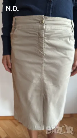 Бежева дамска спортна пола Kensol, размер 42