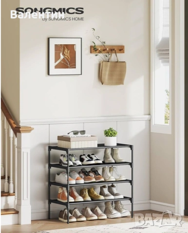 4-етажен органайзер за обувки Songmics, снимка 2 - Други стоки за дома - 53177411