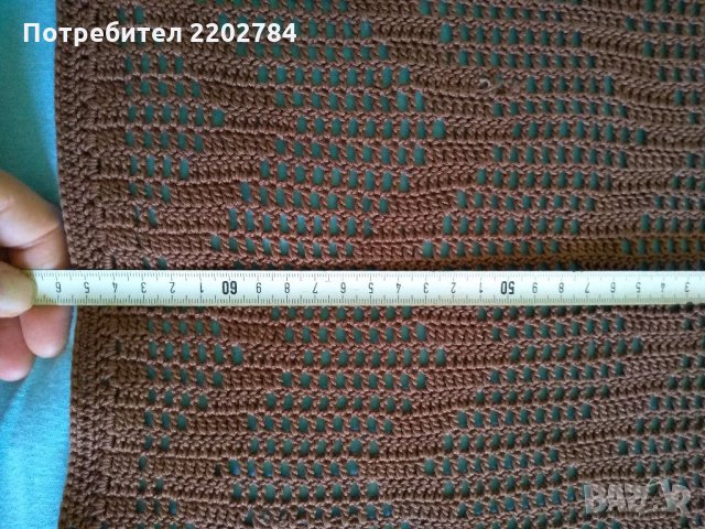 Черна покривка на една кука.Карета на една кука, снимка 7 - Покривки за маси - 29908997