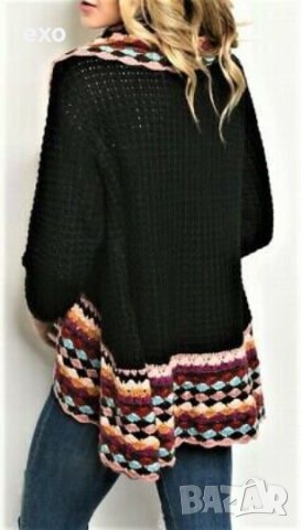 Дамска жилетка, Черна жилетка, Елегантна жилетка, снимка 3 - Жилетки - 43202890