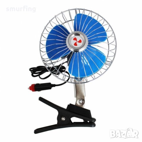 Вентилатор за автомобили 6" инча 12 и 24V