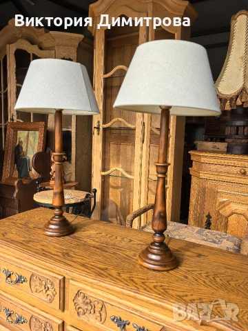 Комплект от 2 броя лампи, снимка 2 - Настолни лампи - 53577072